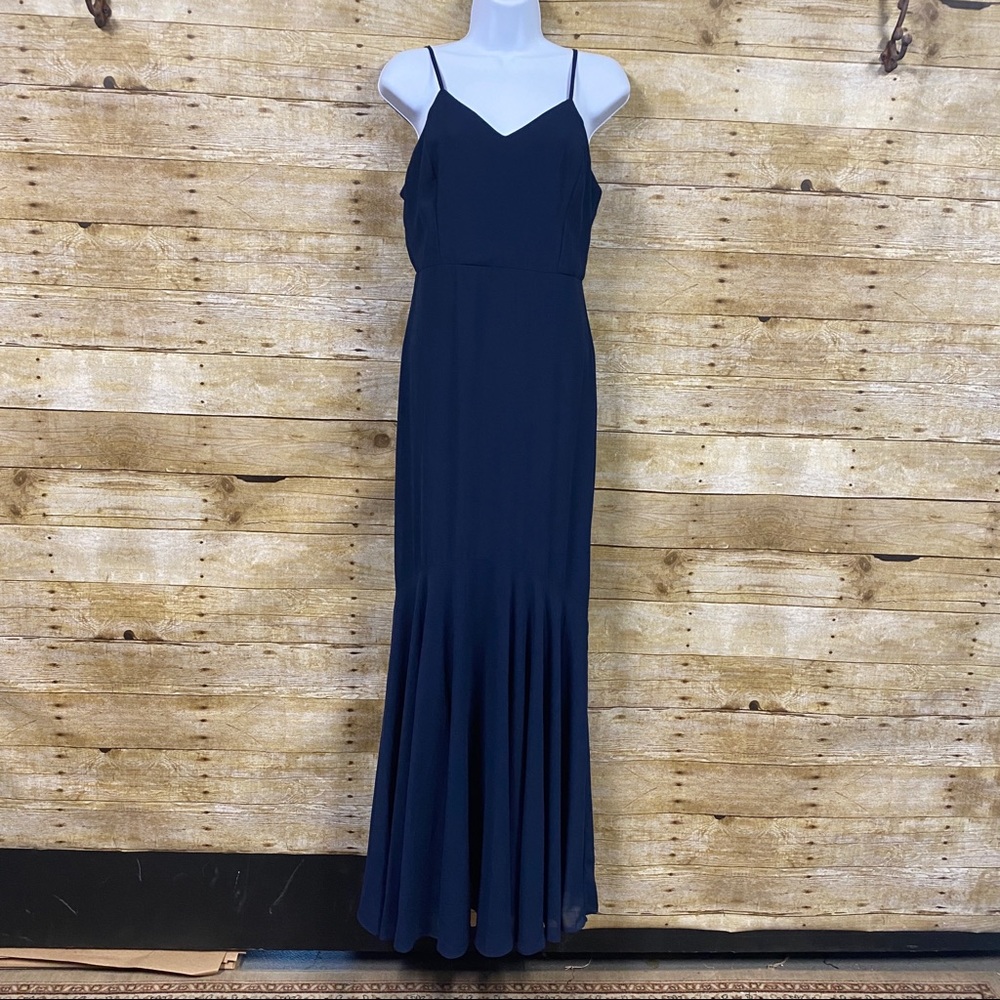 Lulu’s formal dress navy blue size medium